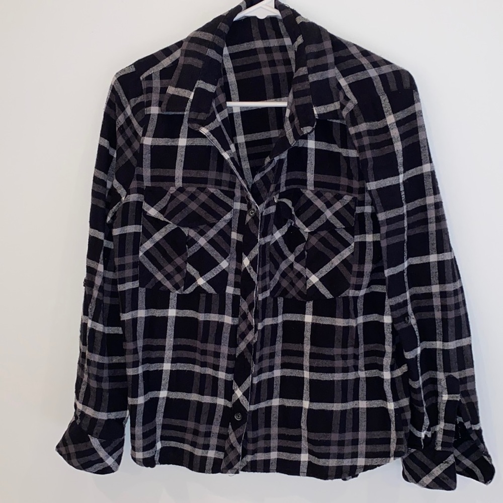 Charlotte Russe Black Flannel